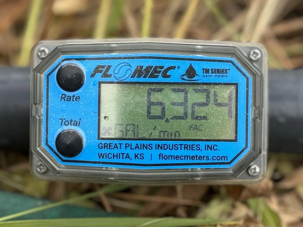 Flow Rate Monitoring for Water Testing and Inspection Services